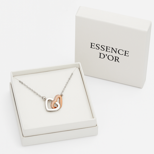 Double Heart Necklace